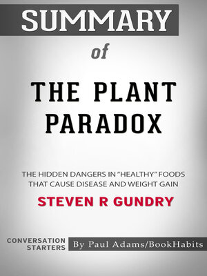 cover image of Summary of the Plant Paradox